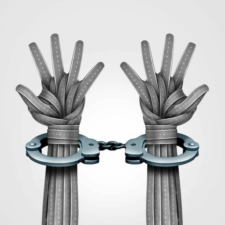 Sign of a street crime