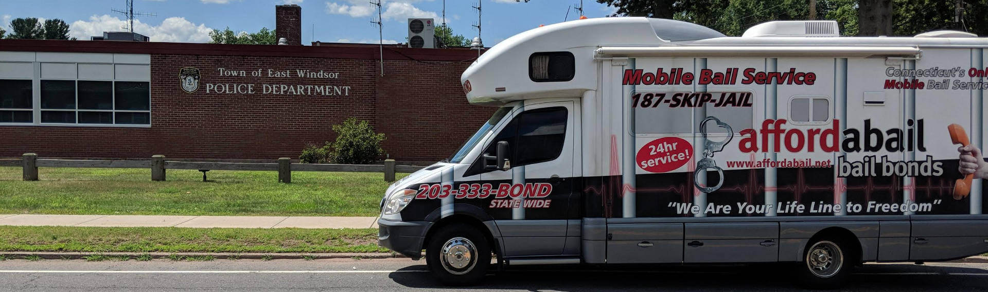 Mobile bail bonds service in East Winsdor, CT